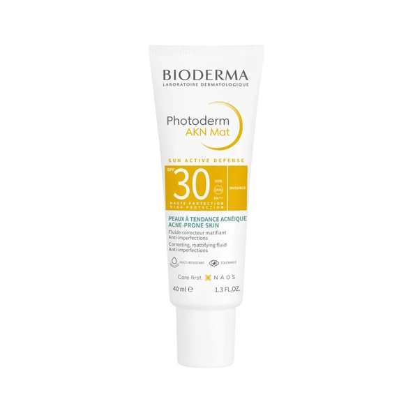 Bioderma Photoderm AKN Mat SPF30 Matlaştırıcı Güneş Koruyucu Krem 40ml