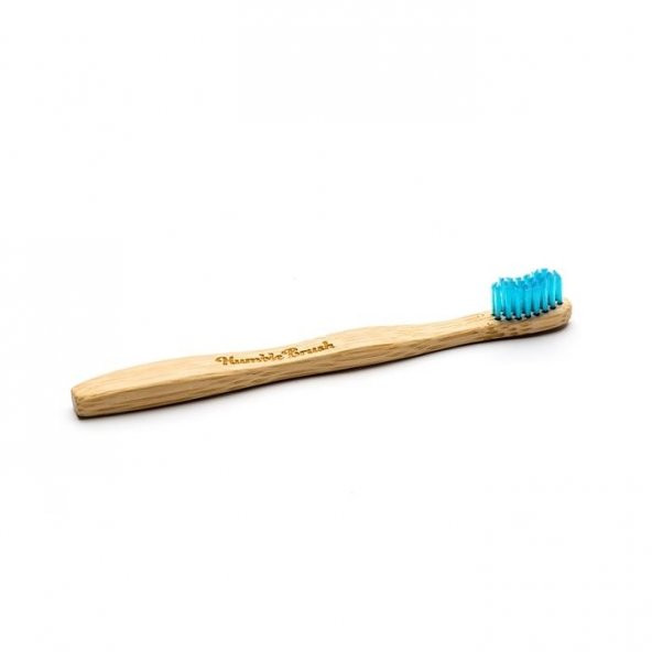 Humble Brush Bambu Diş Fırçası Çocuk Mavi Ultra Yumuşak