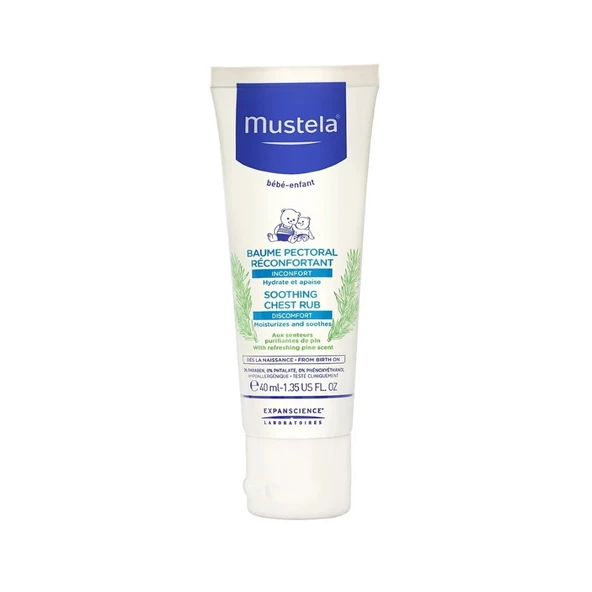 Mustela Rahatlatıcı Göğüs Balsamı 40ml