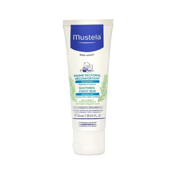 Mustela Rahatlatıcı Göğüs Balsamı 40ml