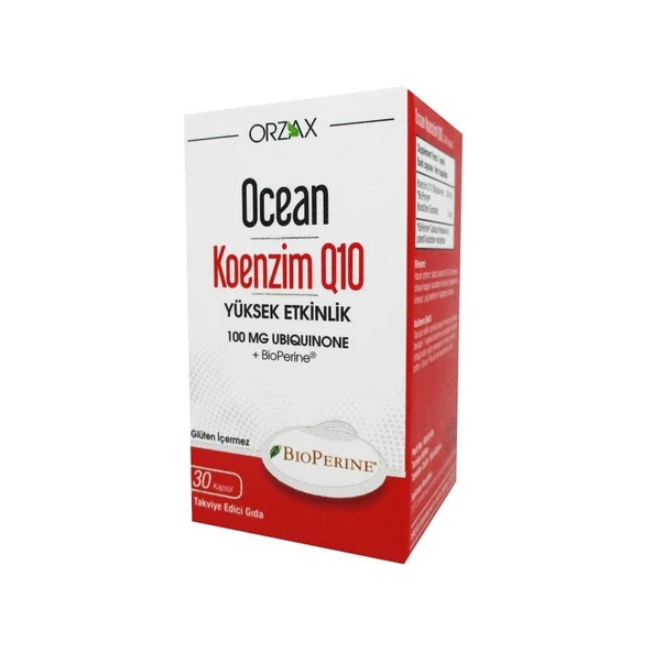 Ocean Coenzyme Q10 100mg 30 Kapsül ürün görseli