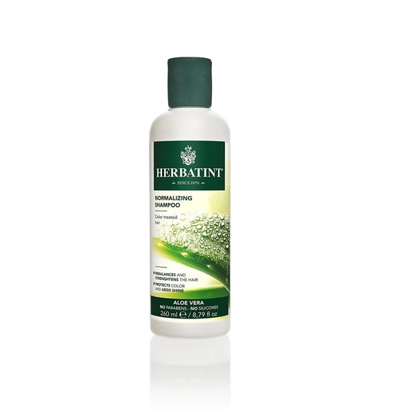 Herbatint Normalisant Boyalı Saçlar İçin Aloe Vera İçeren Şampuan 260ml