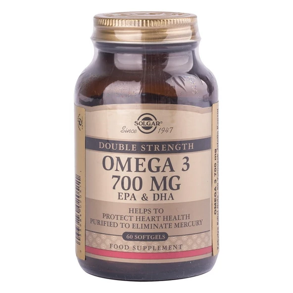 Solgar Omega 3 700mg Yumuşak Jelatin 60 Kapsül ürün görseli