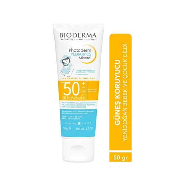 Bioderma Photoderm Pediatrics Mineral SPF50+ Güneş Koruyucu 50g - Resim 2