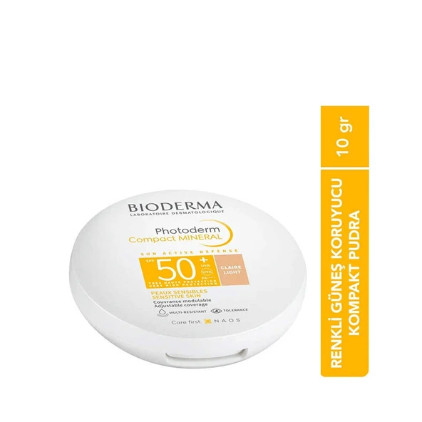 Bioderma Photoderm Compact Light Mineral Güneş Koruyucu Kompakt Pudra SPF50+ 10 gr - 2