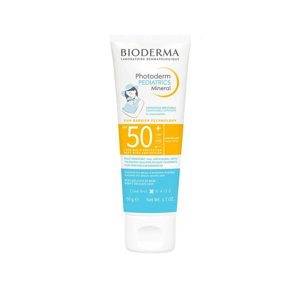 Bioderma Photoderm Pediatrics Mineral SPF50+ Güneş Koruyucu 50g ürün görseli 1