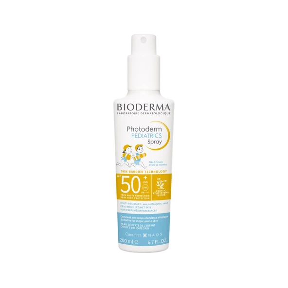 Bioderma Photoderm Pediatrics Spray Çocuklar İçin Güneş Koruyucu Sprey SPF50+ 200 ml