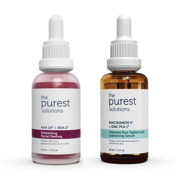 The Purest Solutions Siyah Nokta Karşıtı ve Gözenek Sıkılaştırmaya Yardımcı Bakım Seti ürün görseli