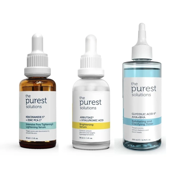 The Purest Solutions Düzensiz Ciltler İçin Yoğun Bakım Seti ürün görseli