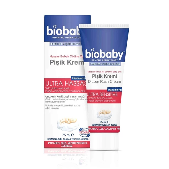 Biobaby Pişik Kremi 75ml