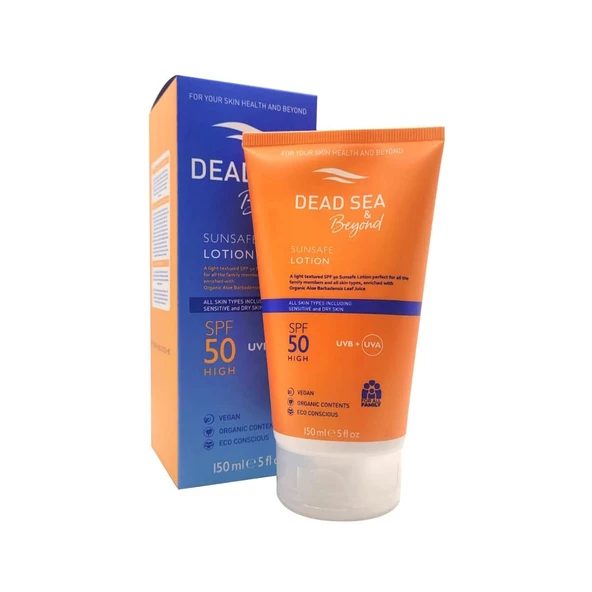 Dead Sea & Beyond Sunsafe Güneş Koruyucu Losyon SPF50 150ml