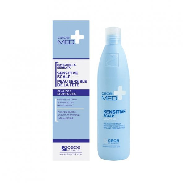 Cecemed+ Sensitive Scalp Hassas Saç Derisi Şampuanı 300ml
