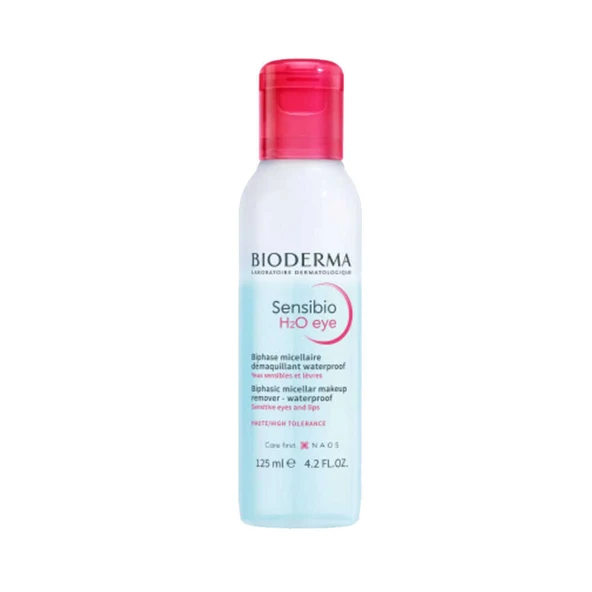 Bioderma Sensibio H2O Eye  Çift Fazlı Micellar Makyaj Temizleme Suyu 125 ml