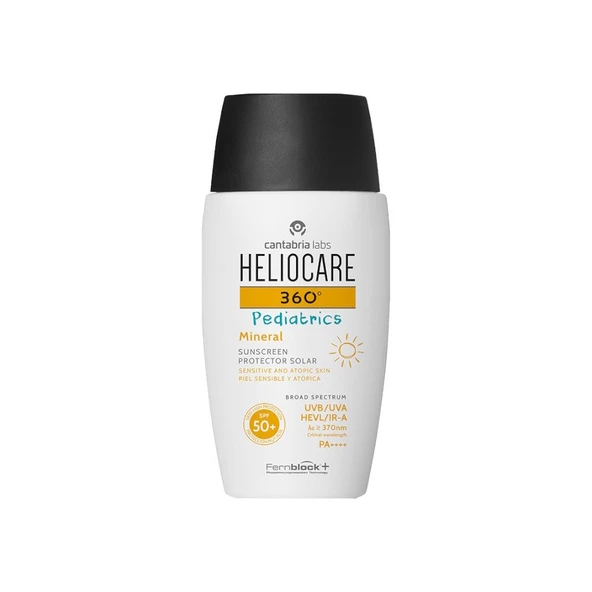 Heliocare 360 Pediatrics Mineral Güneş Koruyucu SPF50+ 50ml ürün görseli