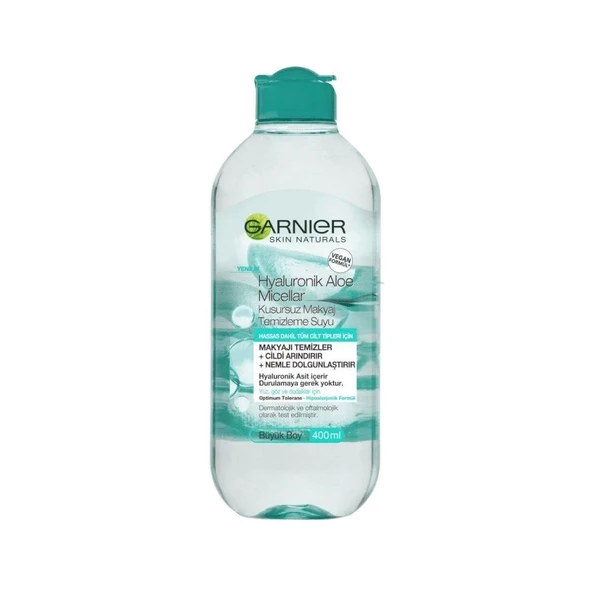 Garnier Hyaluronik Aloe Micellar Makyaj Temizleme Suyu 400ml ürün görseli