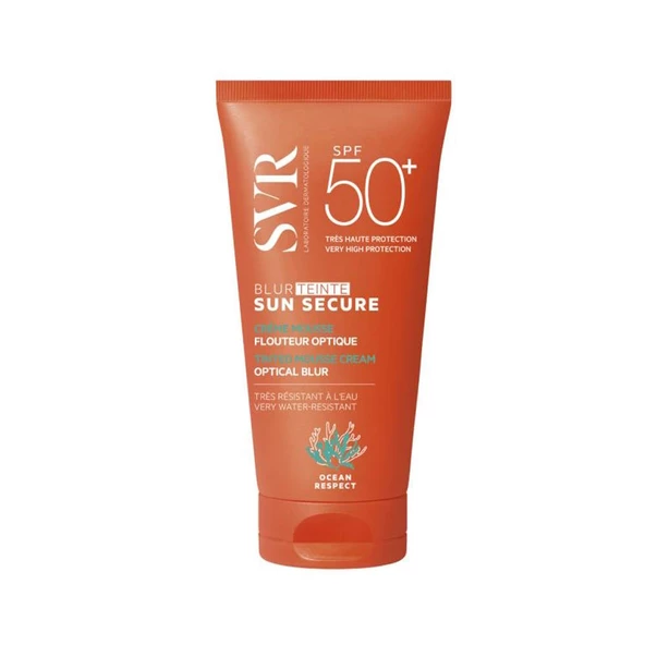 SVR Sun Secure Blur Bej Renkli Köpük Krem SPF50+ 50ml