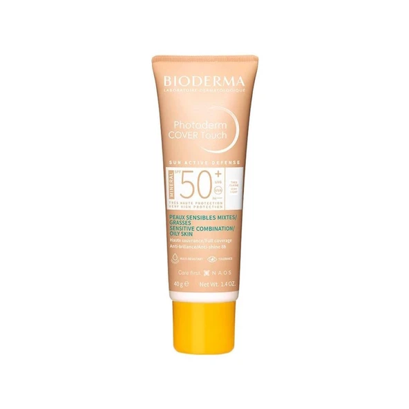 Bioderma Photoderm Cover Touch Very Light Kapatıcı Etkili Mineral Güneş Koruyucu 40 gr