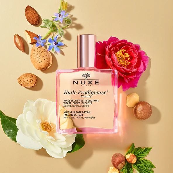 Nuxe Huile Prodigieuse Florale Çiçeksi Kokulu Kuru Yağ 100 ml - Resim 5