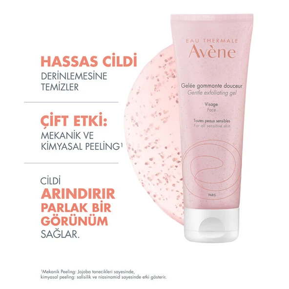 Avene Gentle Exfoliating Gel 75ml - Resim 4