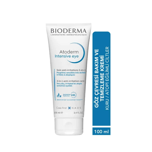 Bioderma Atoderm Intensive Eye Göz Çevresi Bakım ve Temizleme Kremi 100 ml PUANSIZDIR