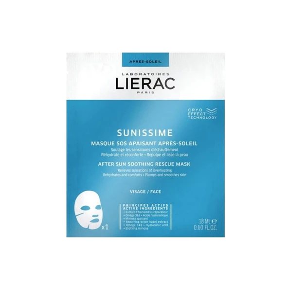 Lierac Sunissime Yüz İçin Güneş Sonrası Maske 18ml