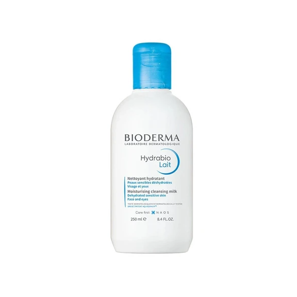 Bioderma Hydrabio Lait Milky Cleanser Temizleyici ve Makyaj Çıkarıcı Süt 250 ml ürün görseli 1