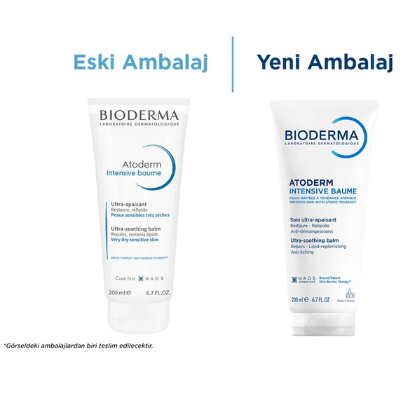 Bioderma Atoderm Intensive Baume Nemlendirici Bakım Kremi 200 ml - Resim 2