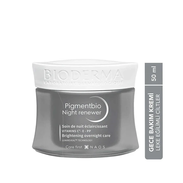 Bioderma Pigmentbio Night Renewer Gece Bakım Kremi 50 ml - 2