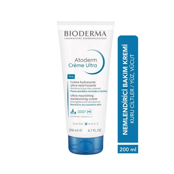 Bioderma Atoderm Cream Ultra Nemlendirici Krem 200 ml PUANSIZDIR - 2