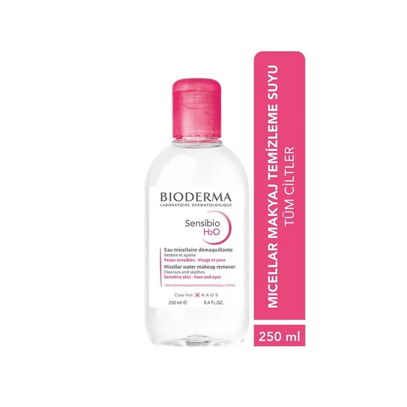 Bioderma Sensibio H2O Micellar Makyaj Temizleme Suyu 250 ml - Resim 2