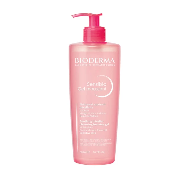 Bioderma Sensibio Foaming Gel 500ml Micellar Yüz Temizleme Jeli PUANSIZDIR