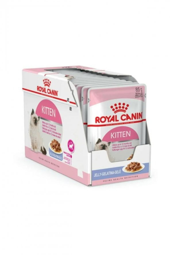 Royal Canin Kitten Jelly 85 gr 12 Adet - 1