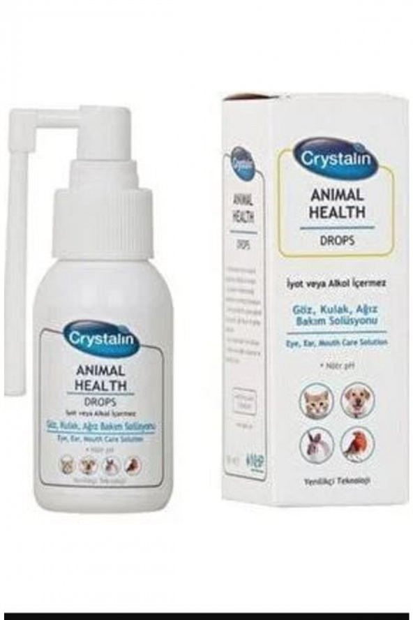 Crystalin Kedi Ve Köpek Göz Kulak Ve Yara Spreyi 50ml - 2