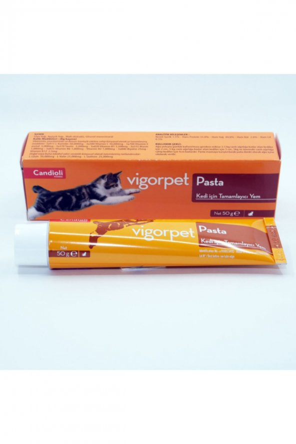 candioli Vigorpet Pasta 50 gr .-kedi Tüy Atıcı