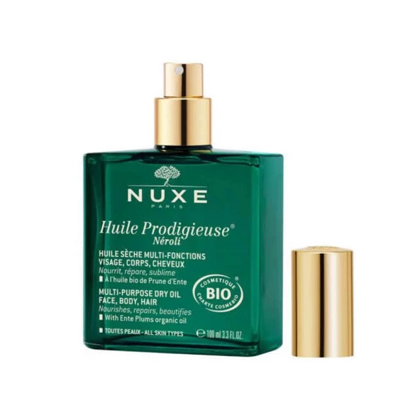 Nuxe Huile Prodigieuse Neroli Organik Sertifikalı Kuru Yağ 100ml