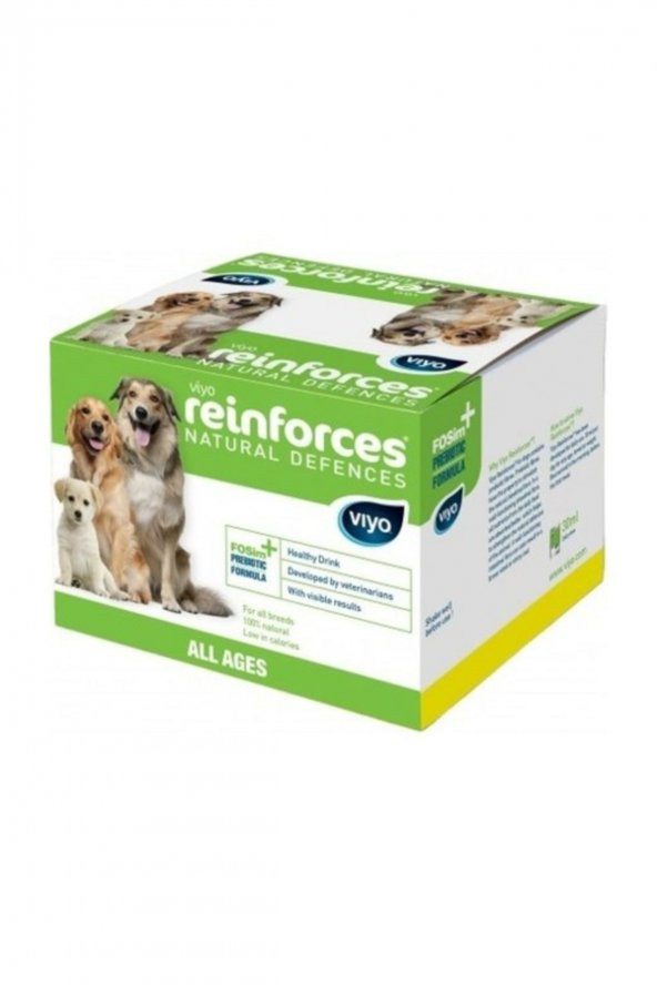 Viyo Reinforces All Ages Tüm Yaş Grubu Köpekler Için Gıda Takviyesi 7 X 30 - 1