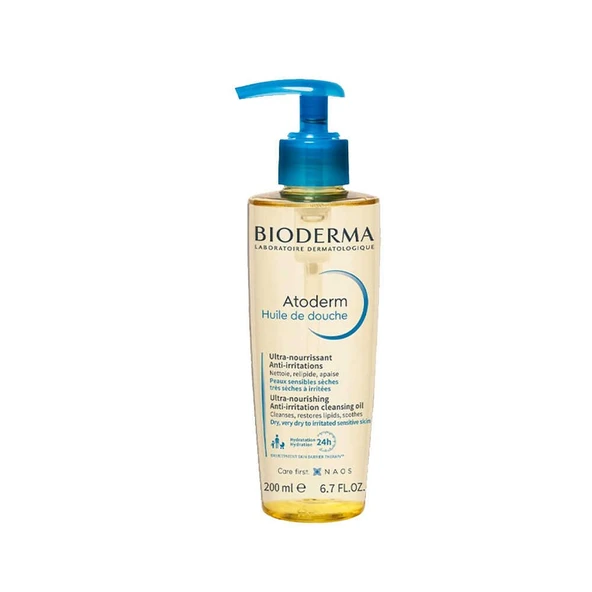 Bioderma Atoderm Shower Oil Temizleyici Duş Yağı 200 ml ürün görseli