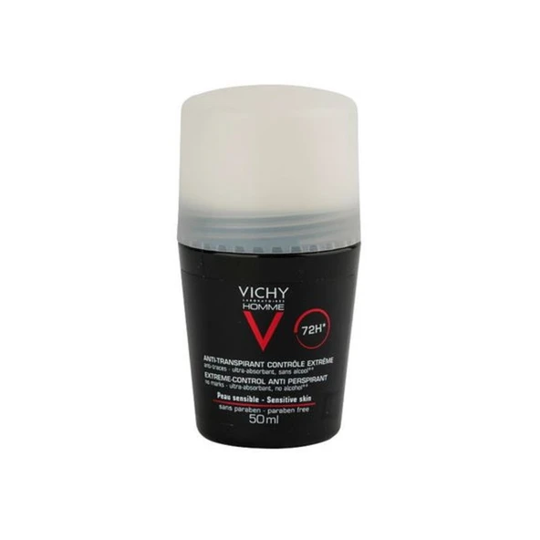 Vichy Homme Anti Perspirant Roll On Deodorant 50 ml - 1
