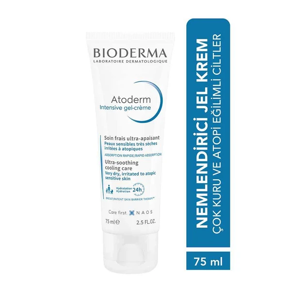 Bioderma Atoderm Intensive Gel-Cream Nemlendirici Jel Krem 75 ml - Resim 2