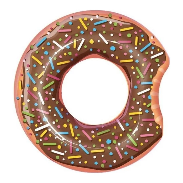 Bestway Donut Şekilli Deniz Simidi Donut Havuz Simiti Donut Yüzme Simidi 107cm