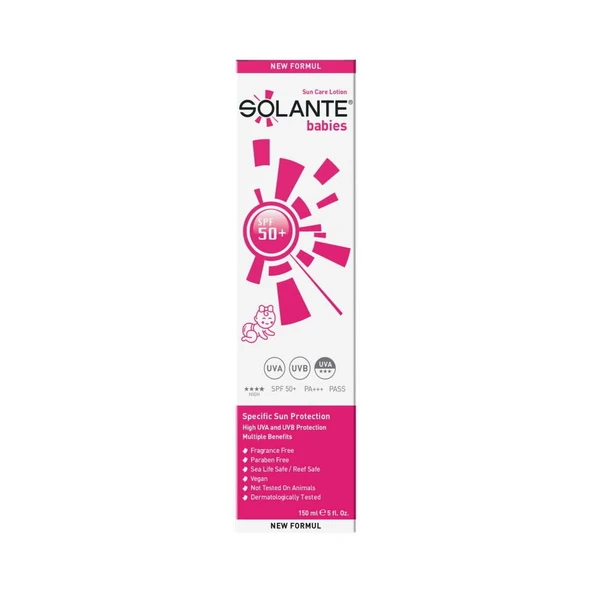 Solante Babies Güneş Koruyucu Losyon  SPF50+ 150ml