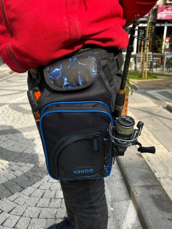 Kendo Spin LRF Balıkçı Bacak Çantası - 5