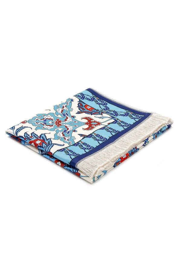 İpek Dokulu Taşıma Çantalı Seccade IPK01 - Resim 7