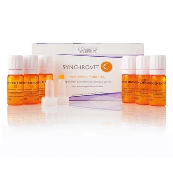 Synchroline Synchrovit C Serum 6x5ml ürün görseli
