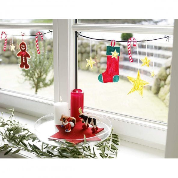 Edding Cam Kalemi Ayna Kalemi Yazı Tahtası Kalemi KALIN UÇLU MAVİ Edding Mağaza Camı Kalemi Likit Tebeşir Kalem - 10