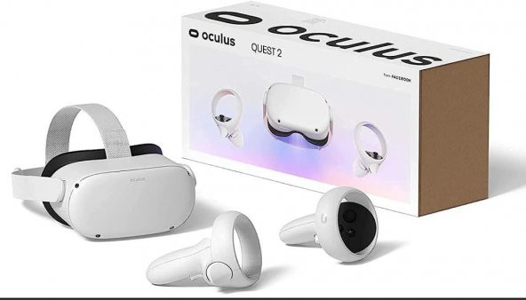 Oculus Quest 2 128 GB All In One Kablosuz VR Gözlüğü - TEŞHİR