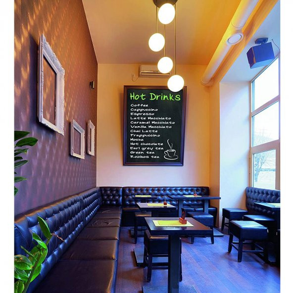 Edding Cam Kalemi Ayna Kalemi Yazı Tahtası Kalemi KALIN UÇLU FOSFORLU NEON PEMBE Edding Mağaza Camı Kalemi Likit Tebeşir Kalem - 7