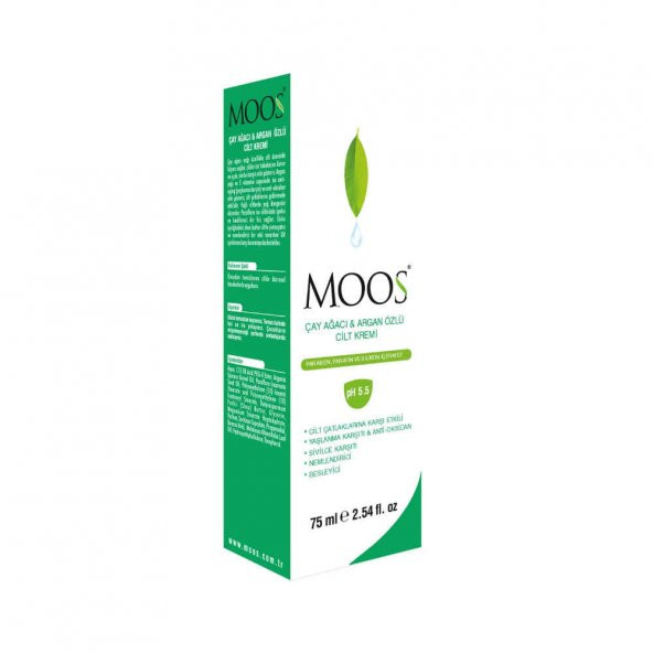 Moos Tea Tree and Argan Oil Skin Cream 75ml