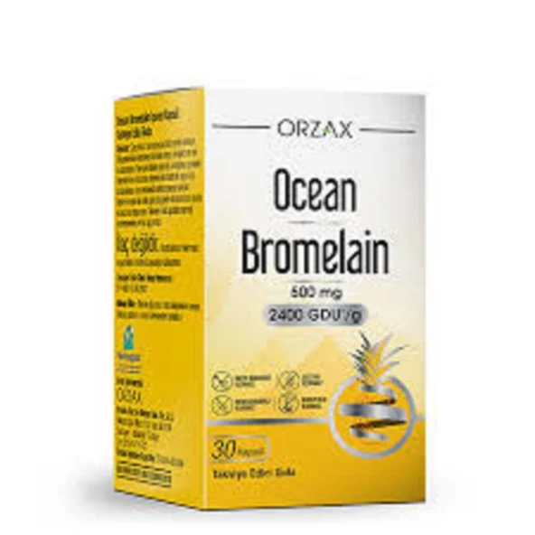 Ocean Bromelain 30 Kapsül ürün görseli 1