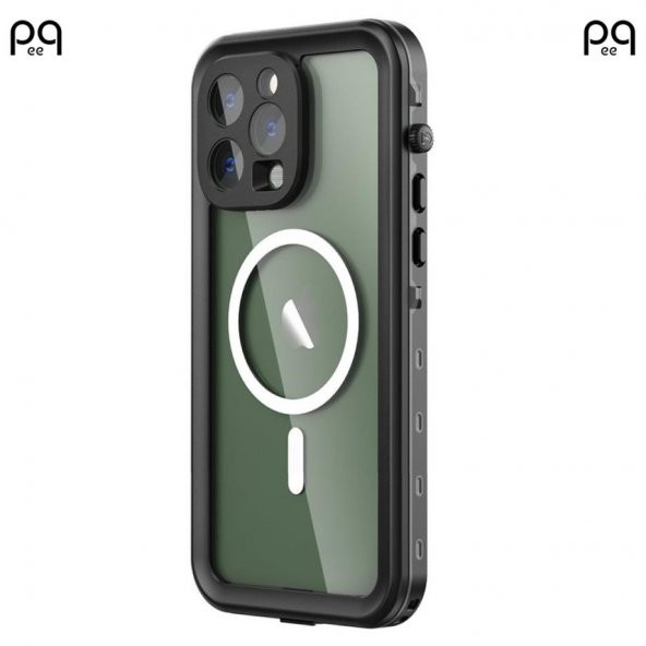 Peeq Apple İphone 14 Pro Max Waterproof Kılıf Red Pepper Magneticsafe Su Geçirmez Kılıf - 2